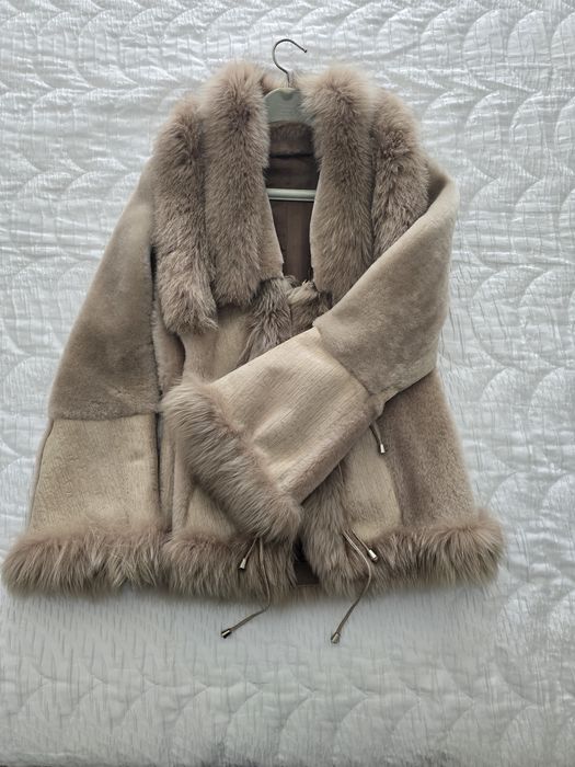 Дамско палто от естествена кожа