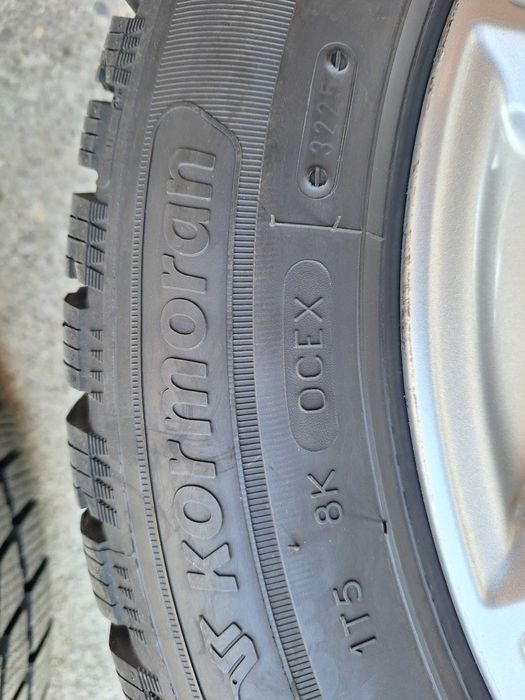 4 броя оригинални джанти  за Bmw x1 f48,x2 f39,f45 Mini Cooper 5x112 с 4 броя зимни гуми 225 55 17 vw,skoda,audi,mercedes