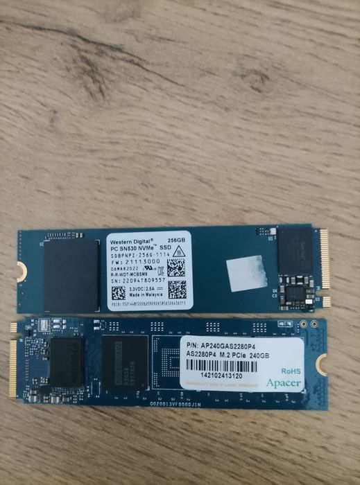 Продам 2 М2 ssd.