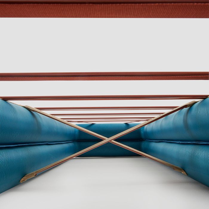 Somieră Gonflabilă Camping Camp Bed Air - produs resigilat Decathlon