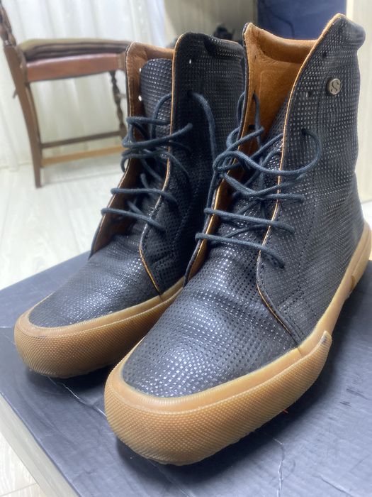 Ghete piele Superga