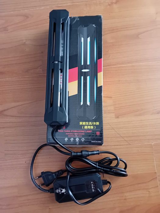 Lampa UV de 9vati acvariu, noua