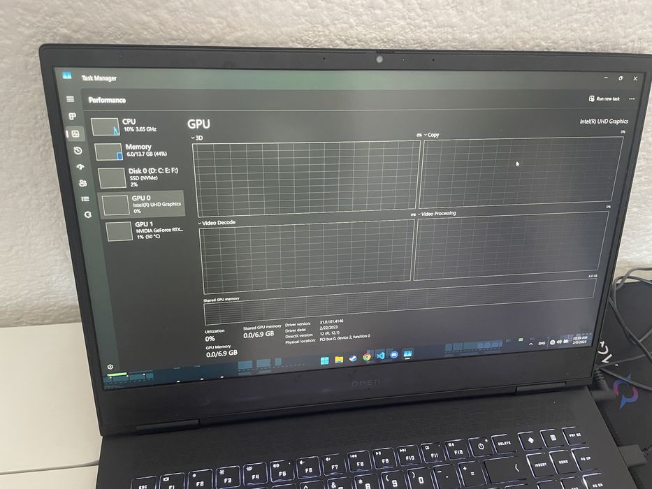 Vand laptop HP Omen