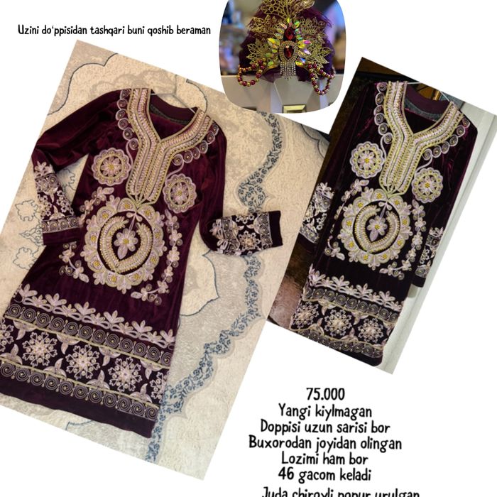 Diadema ansanbil kelin kuylak