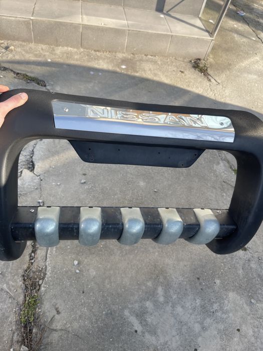 BullBar fata Nissan X-Trail T30  – ARP ATLAS , Negru – Chrome