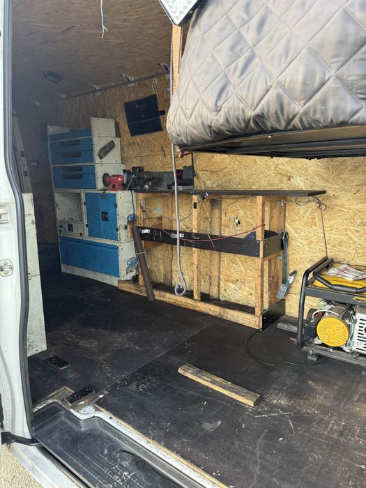 VW Crafter 2018  – Amenajată service mobil – Gata de lucru