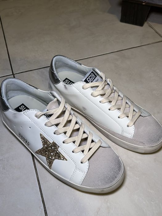 Adidasi golden goose de piele