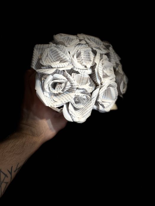 Flori din hartie la comanda