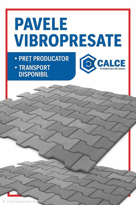 Producător boltari, borduri, pavaje, botari stâlpi