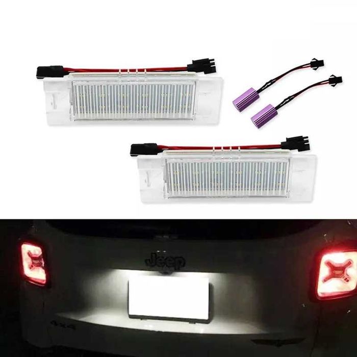 Lampi LED numar Jeep Renegade - Fara Eroare