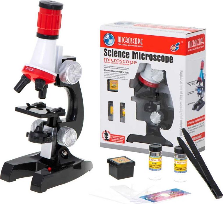Microscop kit. Marire X1200! Pt copii pasionati biologie, medicina!