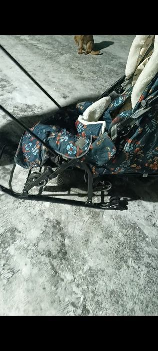 Санки на колесах
