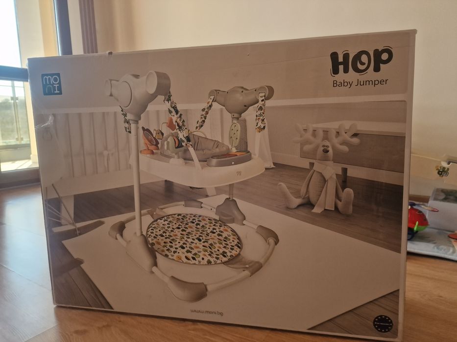 Бънджи Moni Hop синьо