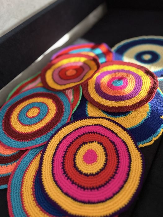 Продам вязаные подставки под табак,в дорба