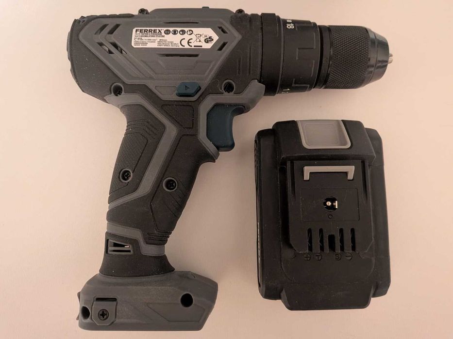 FERREX DF-1603 cu acumulator și încărcător – NOU