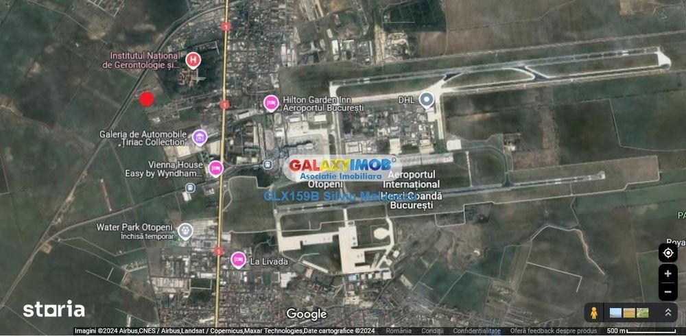 Otopeni 570 Mp (447 Mp Lotul+123 Mp cota de drum) str. C-tin Noica