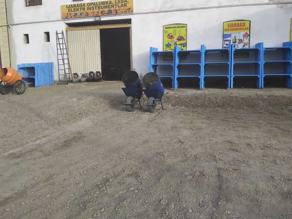 Arenda lesa taxta bochka arava ĝaltak va boshqa isturmentlar