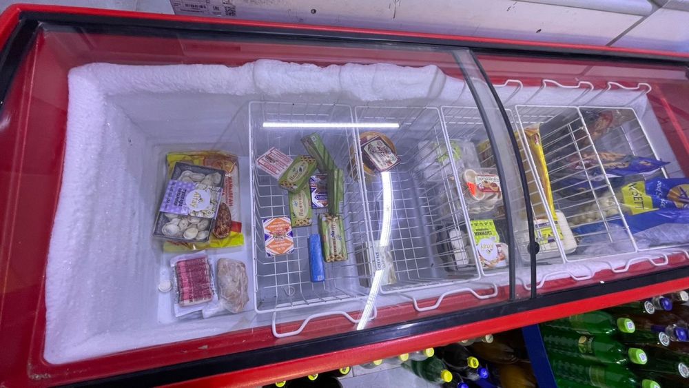 Морозильник бу почти новый в идеале