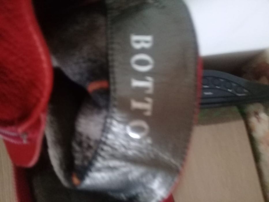 Сапоги зимние кожанные 39-40