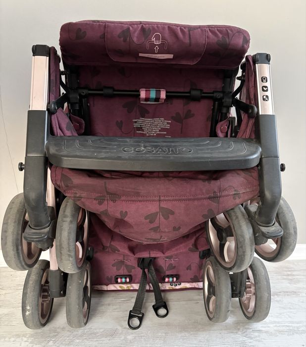 Лятна детска количка Cosatto Woosh XL - Fairy Garden, лилава