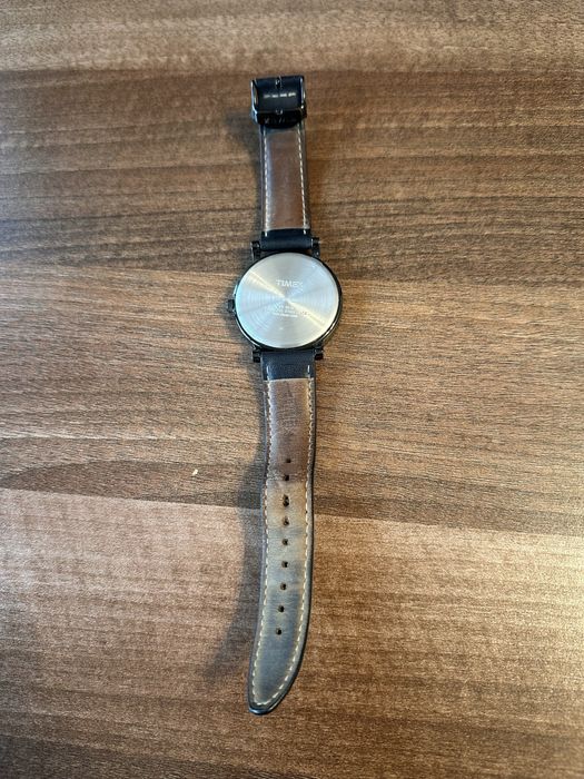 Ceas Timex all black curea piele negru