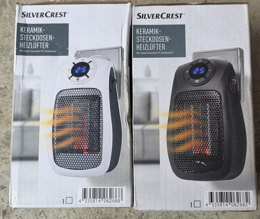 Vând Miniaeroterma de priza Silvercrest 600 W