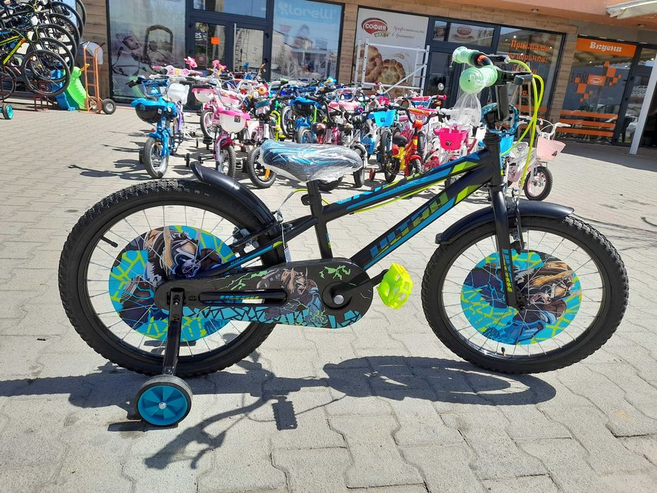 CROSS Велосипед 20" Ultra Kiddy черен