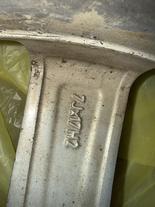 Джанти 17 5х112 със зимни гуми vw