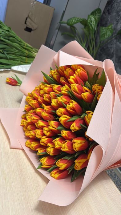 Тюльпаны 8 марта