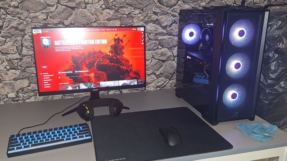 Компютър и периферия Ryzen 5600 /16GB ram/ RTX 3060 Ti