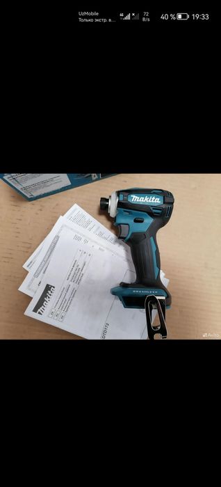Макита dtd 172z, 18v аккумуляторный шуруповёрт