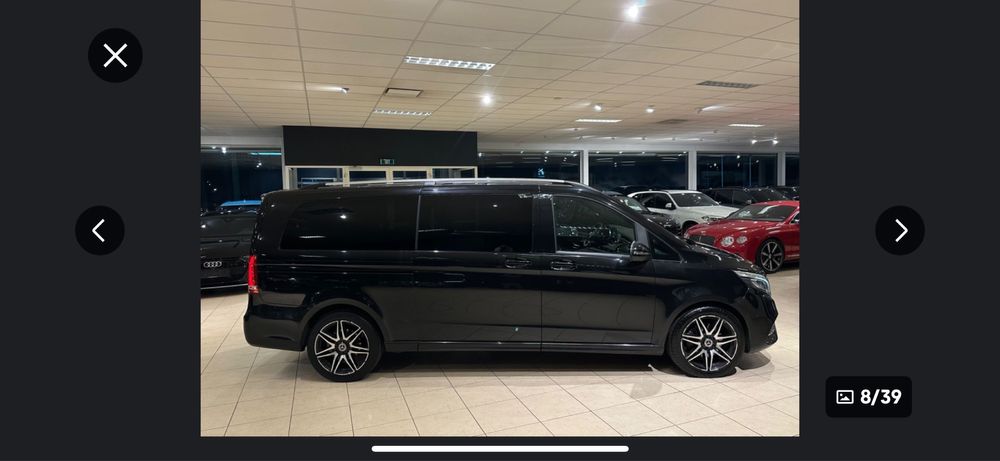 Inchiriere Mercedes V-Class Premium Luxury –  VIP / 8 locuri / Full