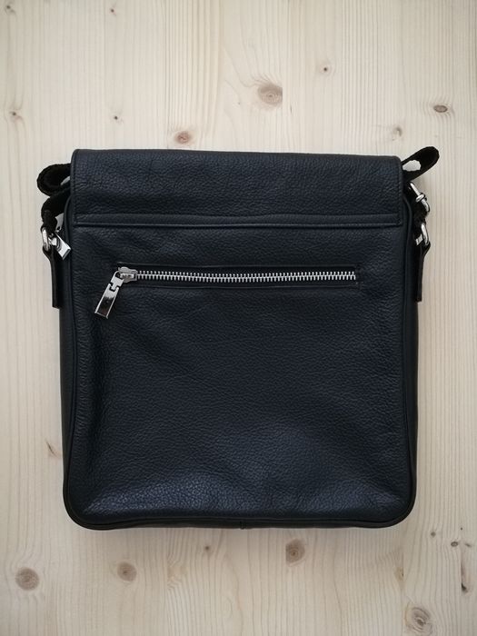 Geanta piele naturala barbati, NOUA