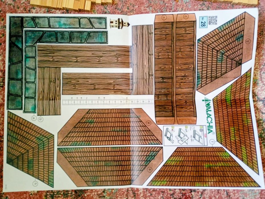 Hobby kit Construieșteți propriul turn din lemn