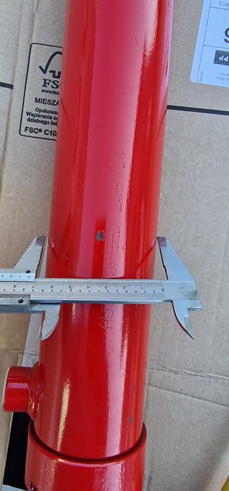 Cilindru hidraulic 760 mm închis deschide deschide 520 mm Diametru tij