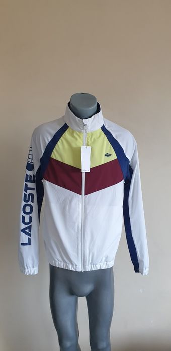 Lacoste Sport x Daniil Medvedev Full Zip Colour Block  S НОВО ОРИГИНАЛ