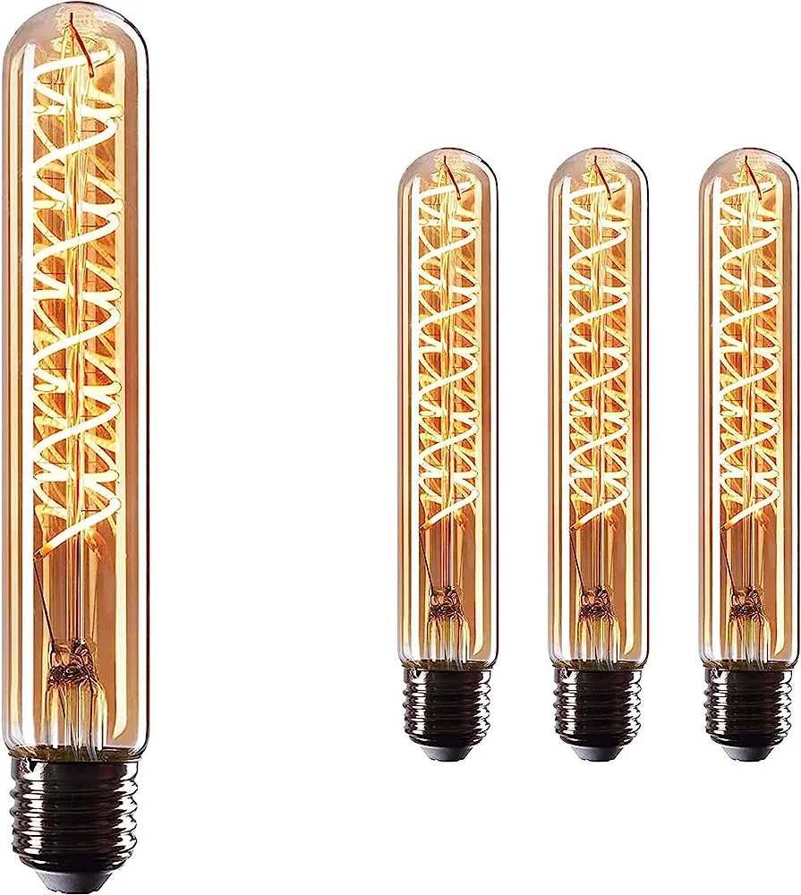 3 бр Ретро крушка с нажежаема жичка CROWN LED 3x E27 гр. Пловдив ...