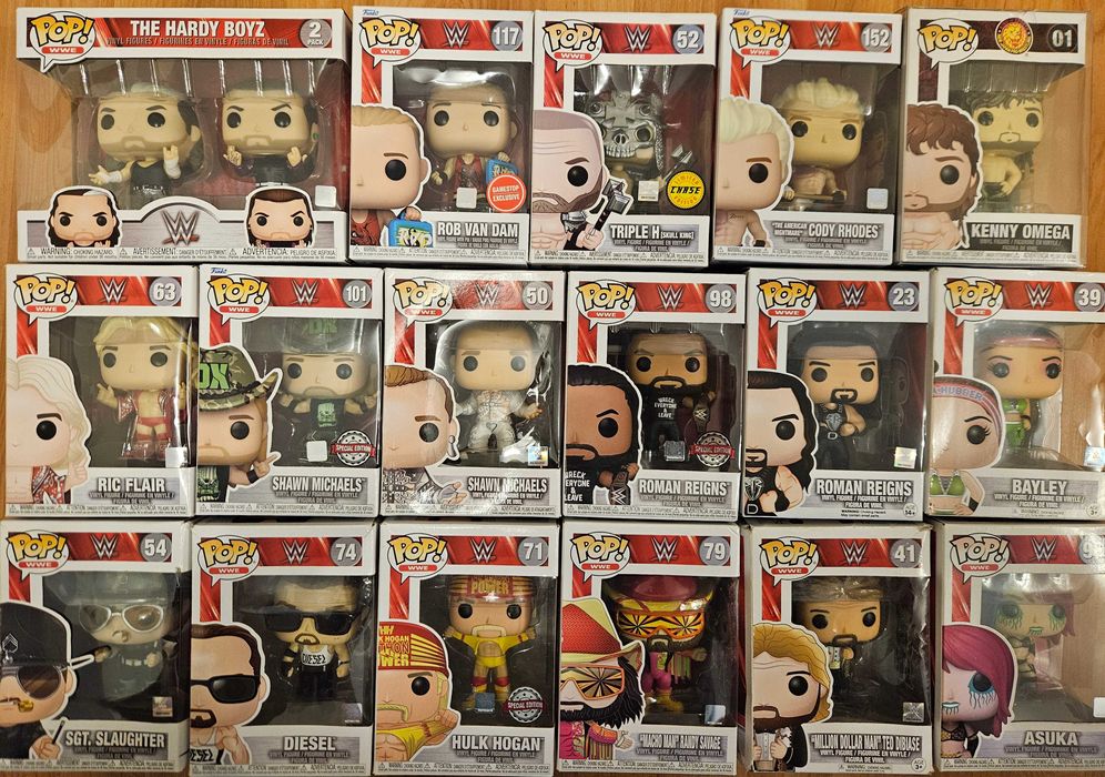 Редки Funko pop - Movies - Horror/Action,Harry Potter,Football,UFC,WWE,Music/Rocks
