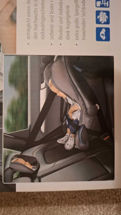 BabyView oglindă securizată pentru maşină