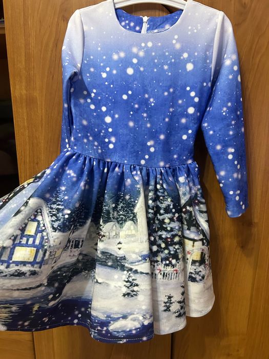 Детска коледна рокля