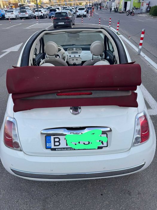 FIAT 500, decapotabil