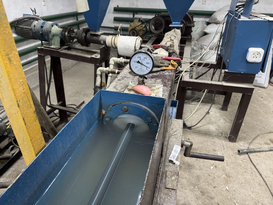 Станок оборудование для производства ПЭ трубы