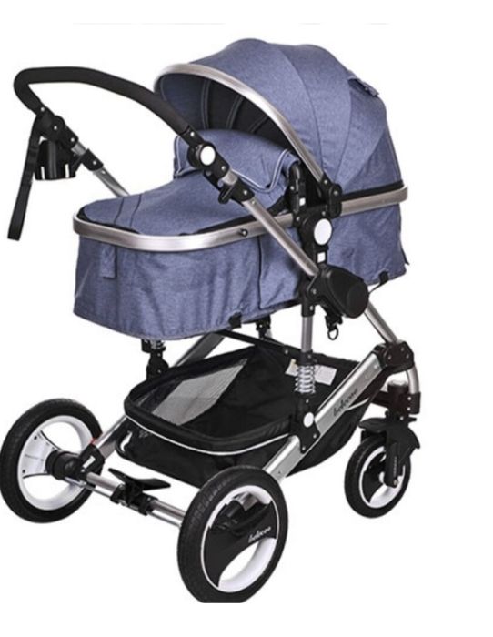 Коляска трансформер Belecoo 535-Q3, синий