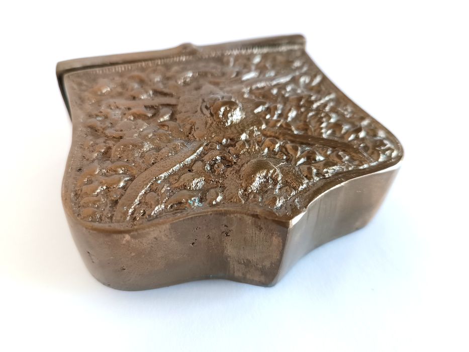 Бронзова Барутница Кутийка за Евзи Паласка Фишеклък