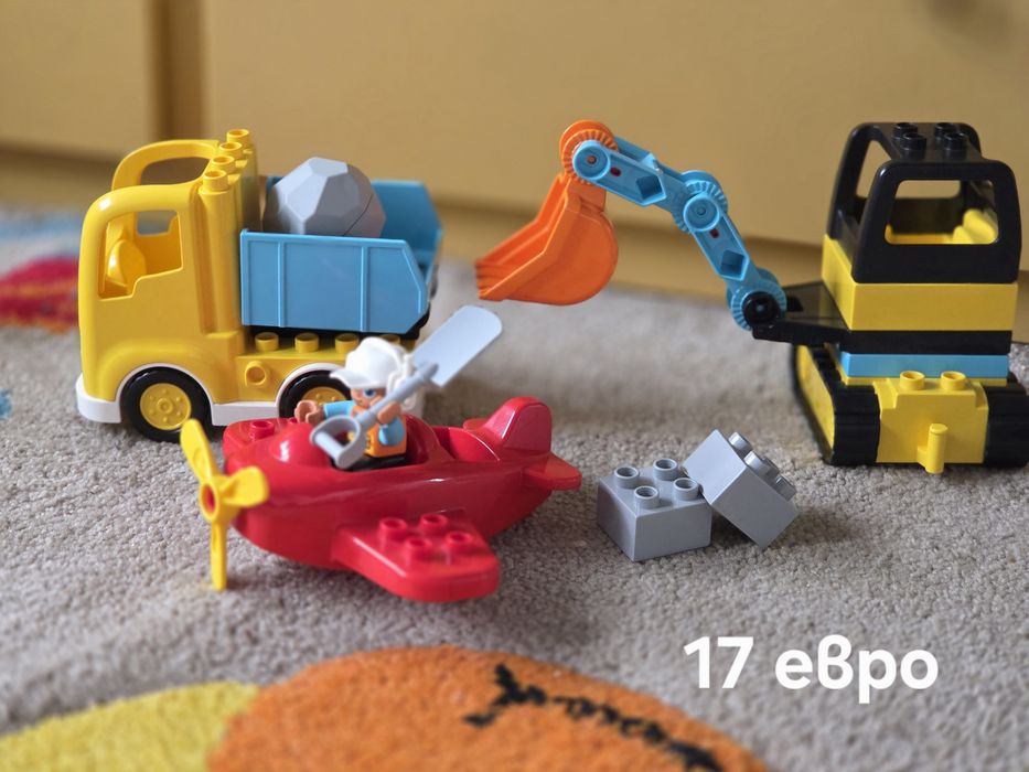 Лего / Lego Duplo строителни машини