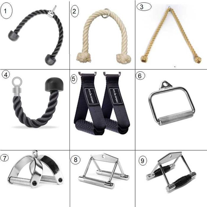 Ръкохватка за Скрипец / Лост / Кросоувър / Фитнес Ръкохватки