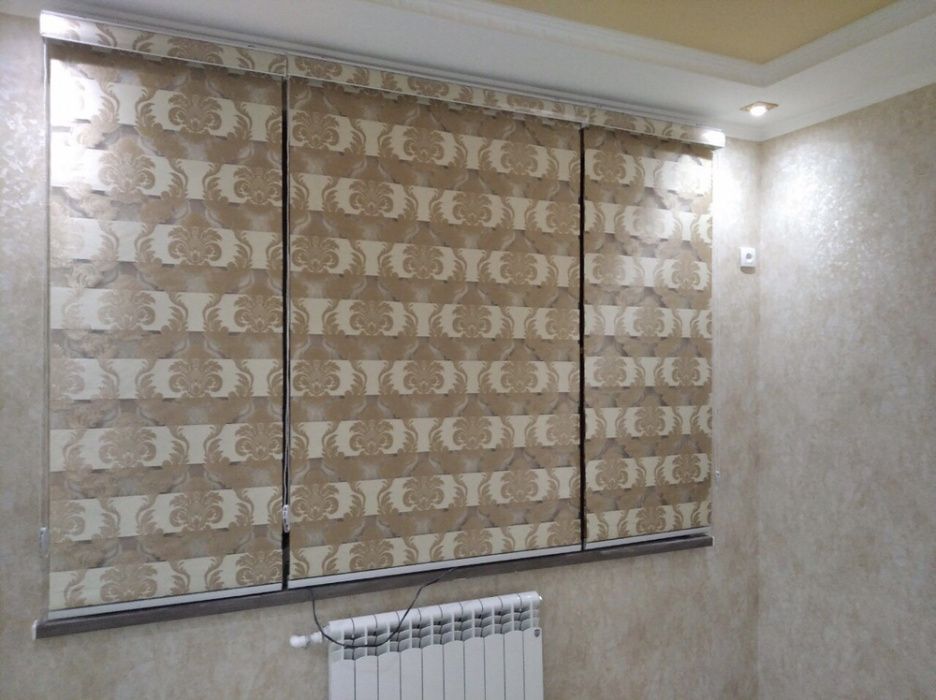 Жалюзи Комбо (день и ночь) Римские шторы Рулонные шторы!!! Скидка 20%