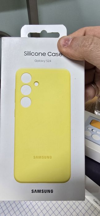 Оригинальные чехлы Samsung S24 Ultra/Plus