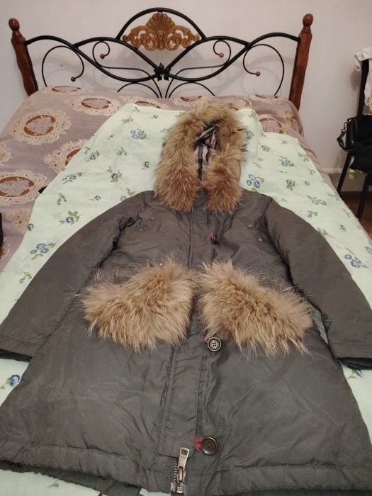 Женский пуховик зимний