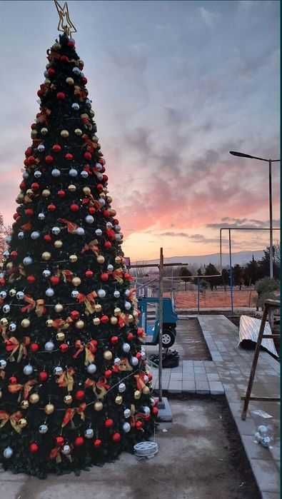 Новогодняя ёлка | 5 метровый | Игрушки и др